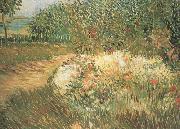 Vincent Van Gogh Corner of Voyer d'Argenson Park at Asnieres (nn04) USA oil painting artist